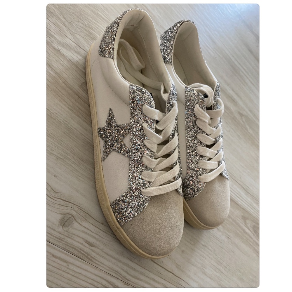 Steve Madden Sparkly Star Sneakers